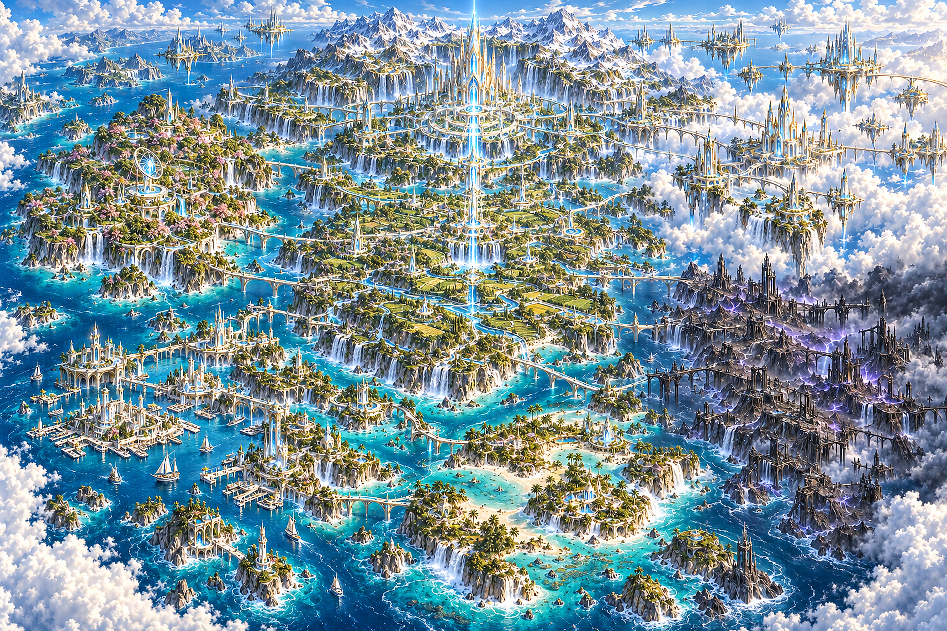 Aurelion world map